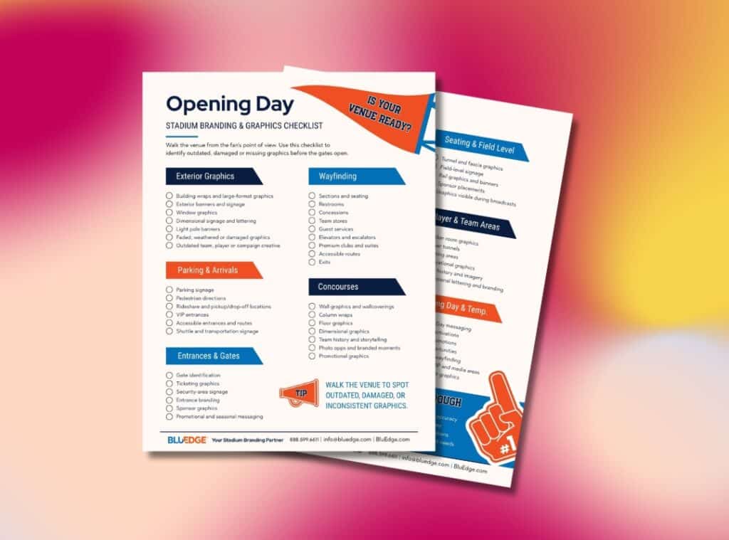Stadium Branding Checklist: What to Update Before Opening Day